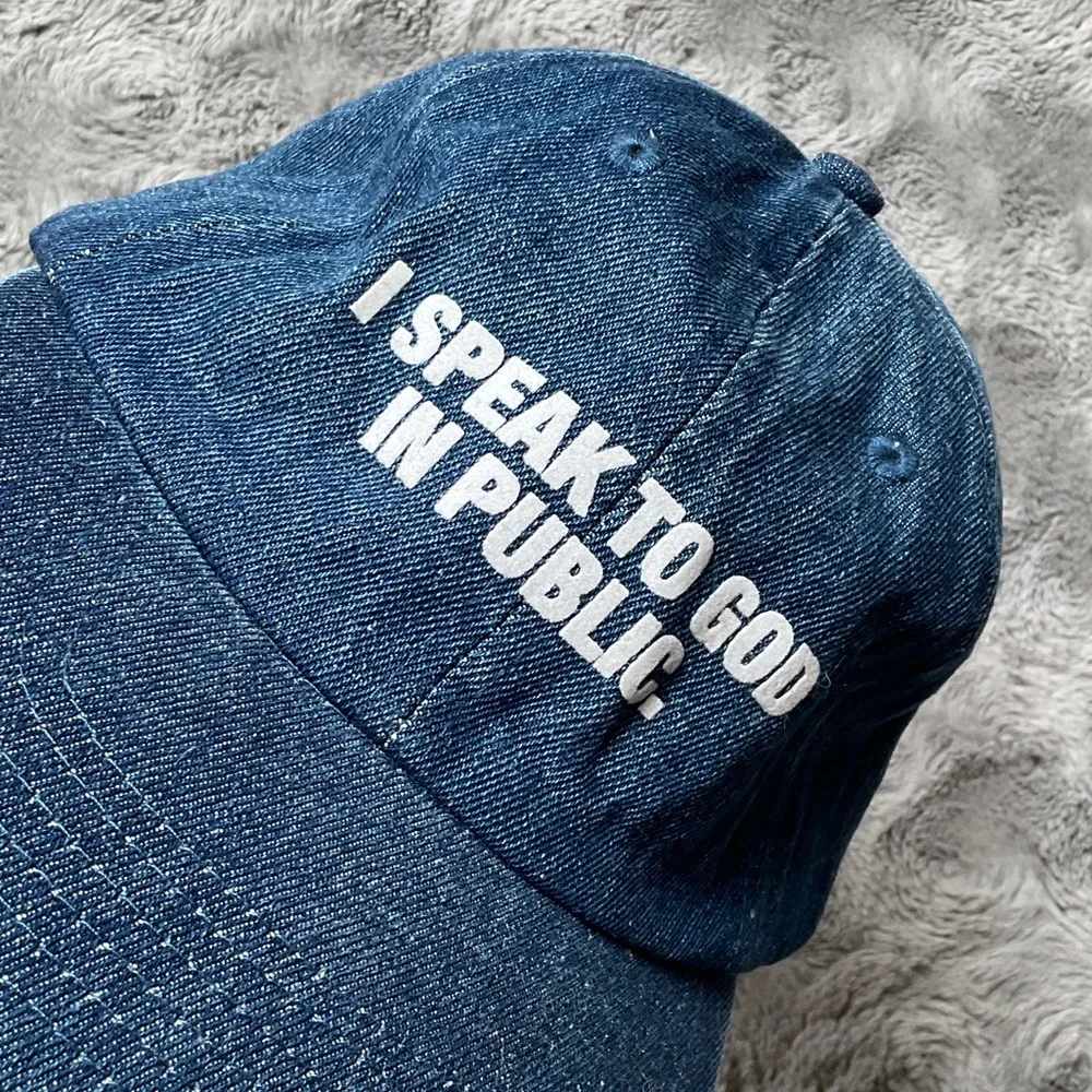 Kids Denim Cap with 